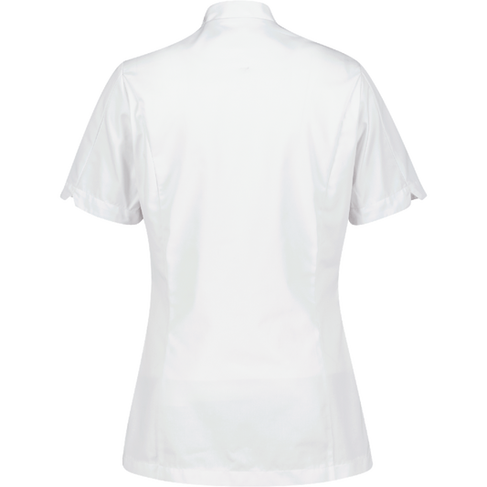 SHAE LAURA SHORT JACK Tuniek Dames Staande Kraag met Doorknoopsluiting