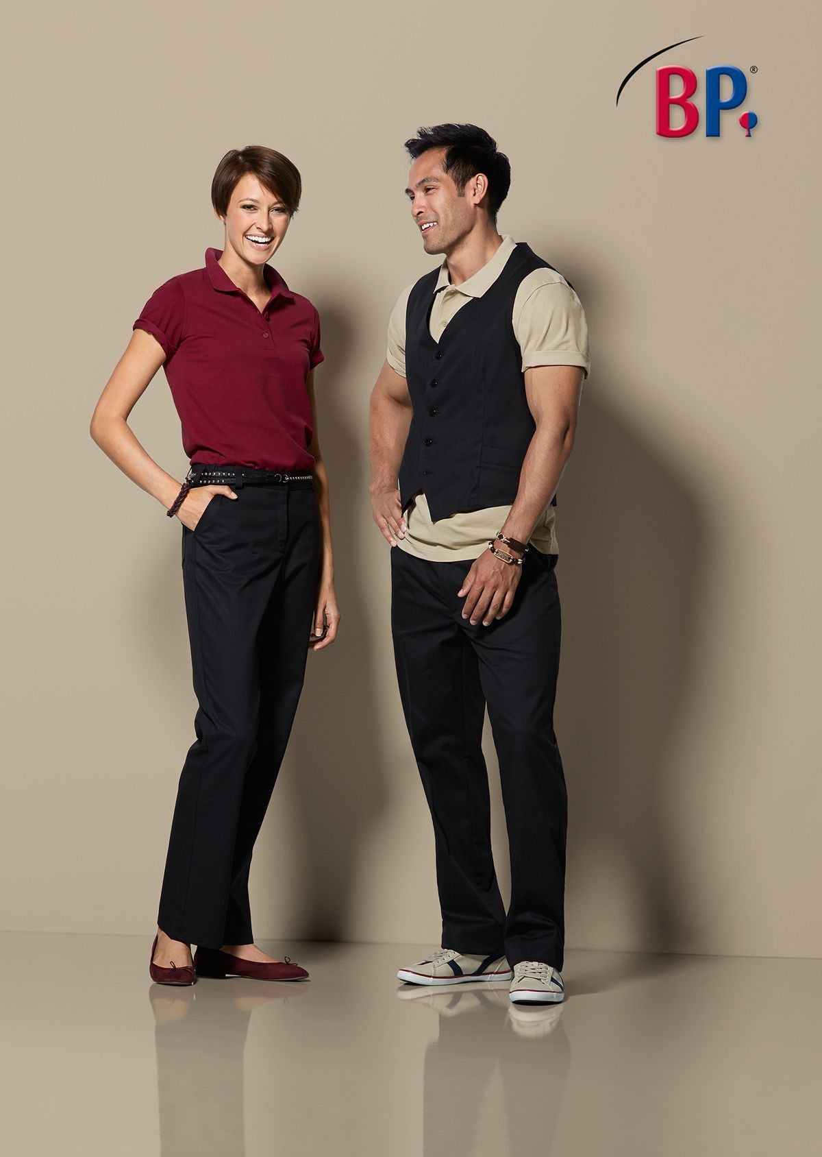 BP® Stretch-herenpantalon – Heren Werkbroek Stretch met Normale Pasvorm en Praktische Zakken