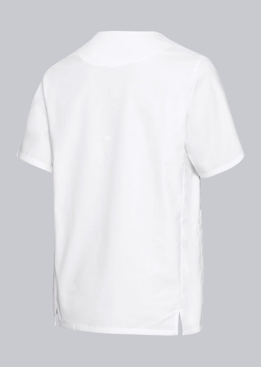 BP stretch unisex zorgtuniek met drukknoopsluiting, elastische stof en professionele pasvorm