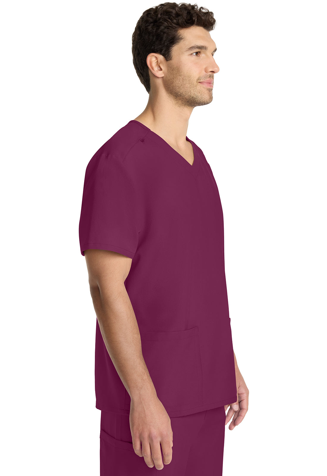 Unisex top met V-hals met moderne pasvorm en PROTX2-technologie CKE00014A