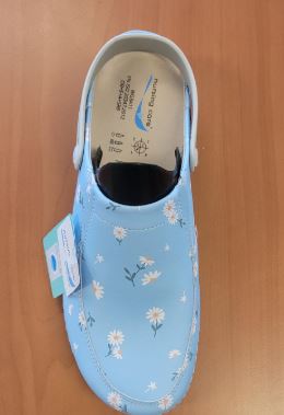 Wash & Go open elastiek Margriet blauw. Nieuw model met speciale actie-prijs !