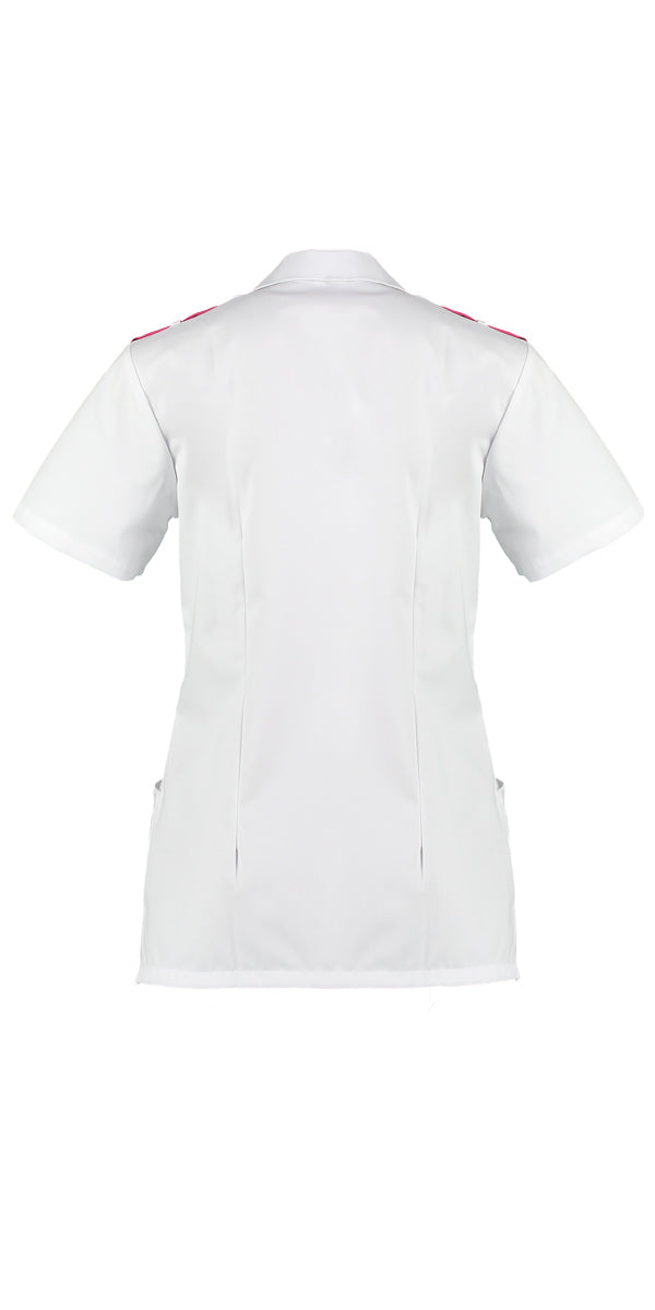 Chaqueta mujer Cora blanco/fucsia