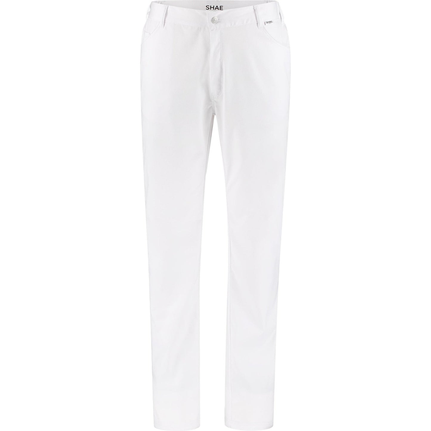 Herenpantalon James slim fit wit - Zorgkleding.be
