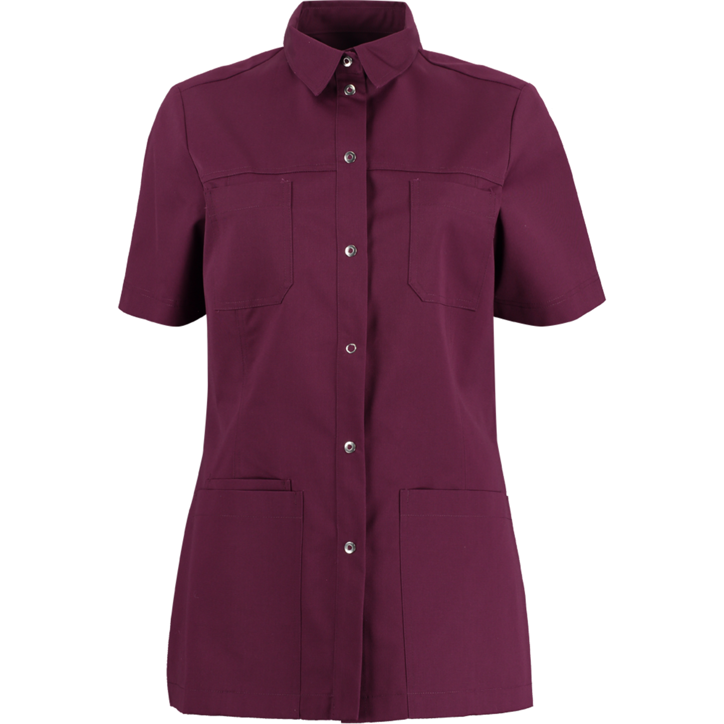 CLAIRE JACK dames tuniek met staande kraag en 5 zakken