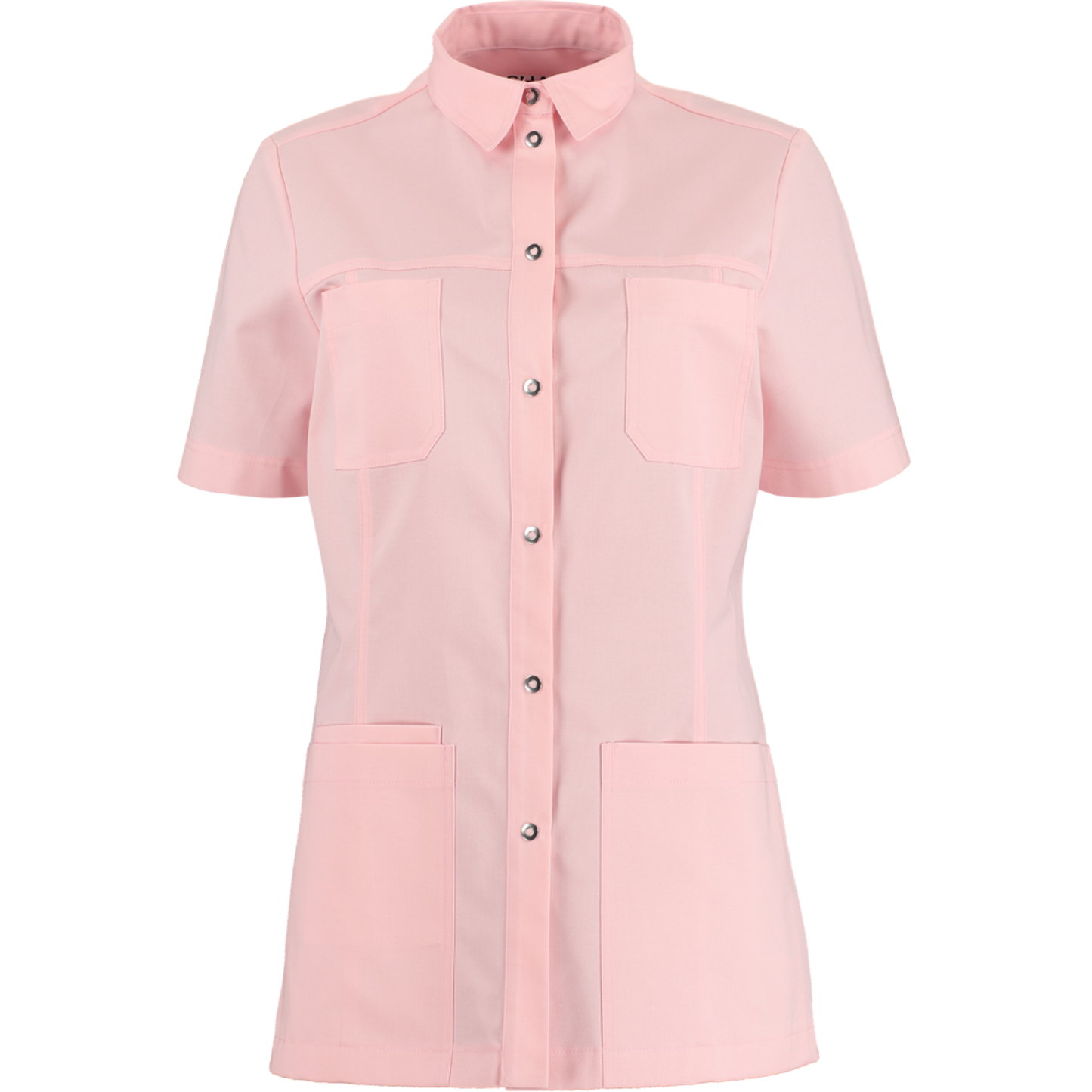 CLAIRE JACK dames tuniek met staande kraag en 5 zakken