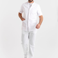 SHAE ANDREW JACK Tuniek Unisex Staande Boord met Doorknoopsluiting