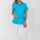 CLAIRE JACK dames tuniek met staande kraag en 5 zakken
