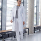 BP® Lange damesjas – Dames Werkjas Katoen-Polyester met Reverskraag