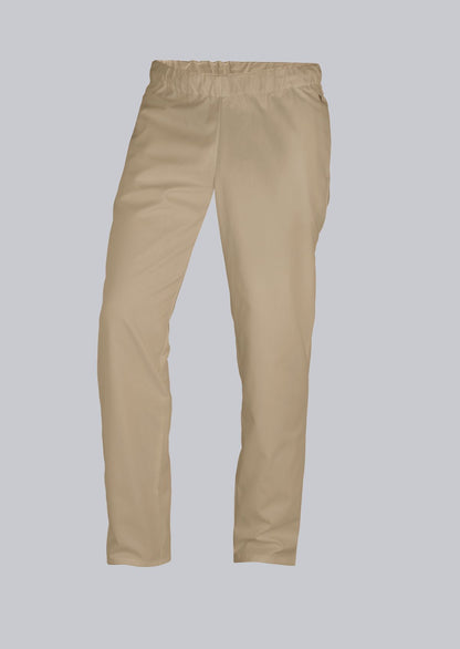 BP® Pantalon voor haar & hem unisex nachtblauw met stretch en elastische taille met tunnelkoord