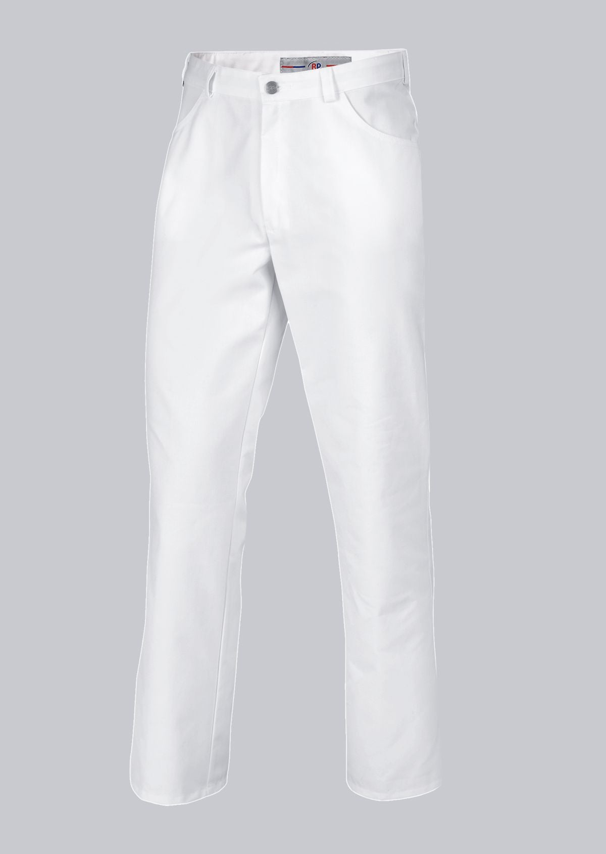 BP® Jeans voor haar & hem unisex wit met verhoogd doekgewicht en elastische taille