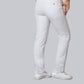 BP® stretch chinobroek voor dames wit met modern fit en stretchmateriaal