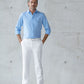 BP stretch herenpantalon met elastische stof en normale pasvorm voor comfortabel professioneel gebruik