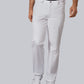 BP® stretch herenjeans wit met five-pocket design en sierstiksel