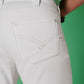 BP® stretch herenjeans wit met modern fit en heavy stretch stof