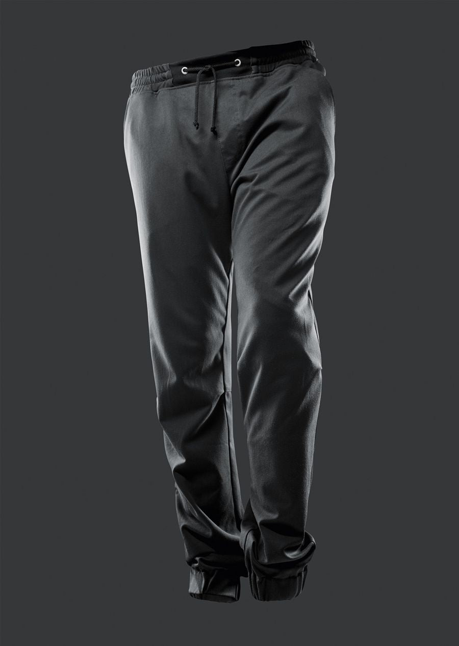 BP® Comfortabele stretch-broek voor heren wit met elastomultiester en elastische tailleband