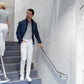 BP® slim-fit stretch-jeans voor dames wit met slim fit en stretchmateriaal
