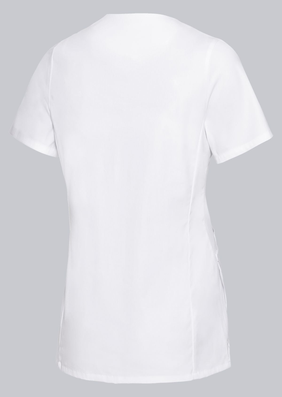 BP stretch damestuniek met extra elastische stof, V-hals zonder inkijk en slanke pasvorm voor zorgprofessionals