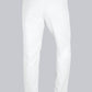 BP® Tencel™-pantalon voor haar & hem unisex wit met Lyocell vezels en elastische taille met tunnelkoord