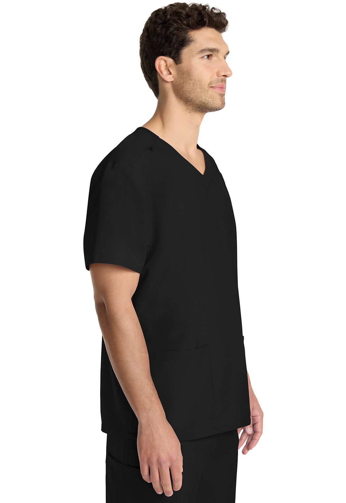 Unisex top met V-hals met moderne pasvorm en PROTX2-technologie CKE00014A