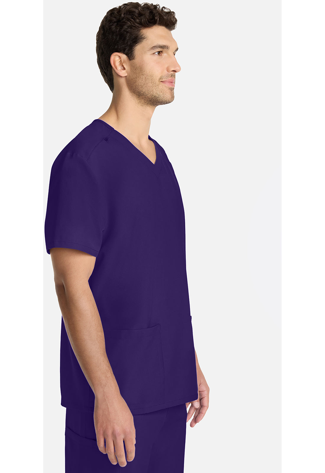 Unisex top met V-hals met moderne pasvorm en PROTX2-technologie CKE00014A