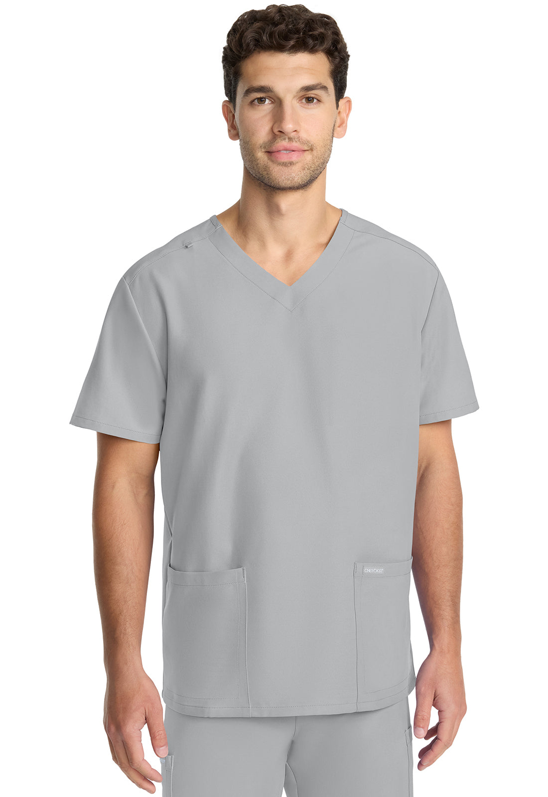 Unisex top met V-hals met moderne pasvorm en PROTX2-technologie CKE00014A