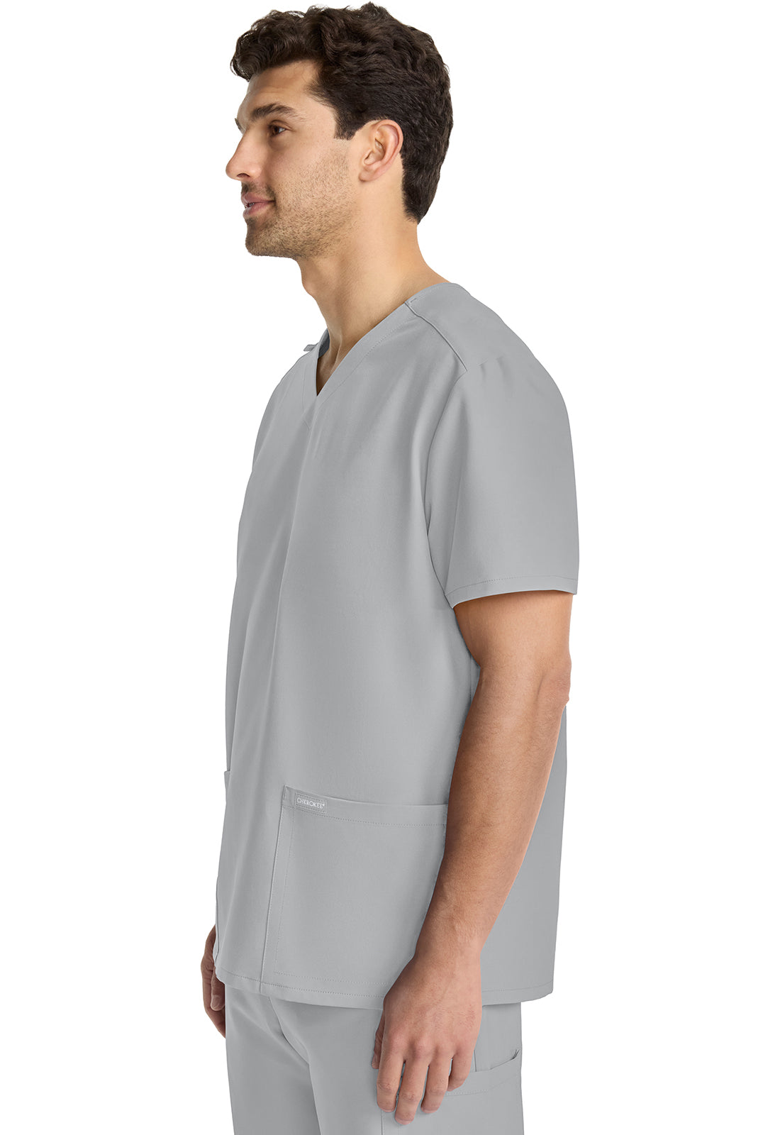 Unisex top met V-hals met moderne pasvorm en PROTX2-technologie CKE00014A
