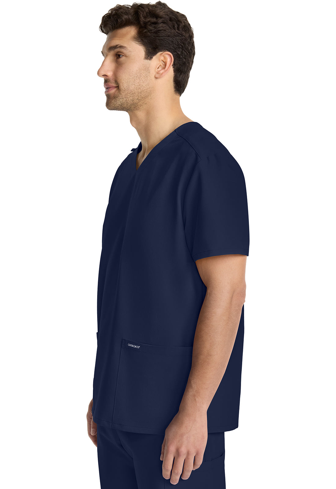 Unisex top met V-hals met moderne pasvorm en PROTX2-technologie CKE00014A