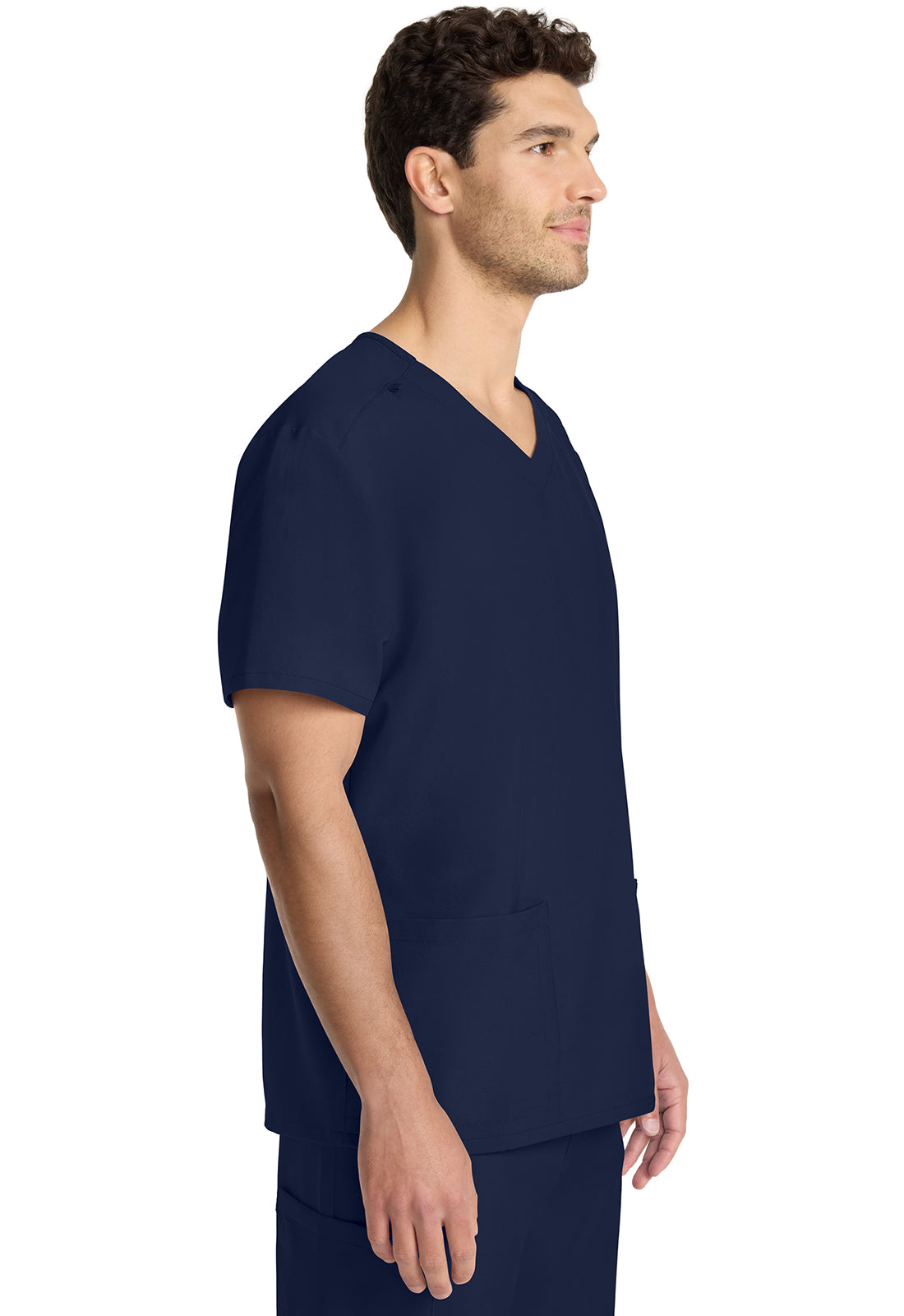 Unisex top met V-hals met moderne pasvorm en PROTX2-technologie CKE00014A