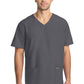 Unisex top met V-hals met moderne pasvorm en PROTX2-technologie CKE00014A