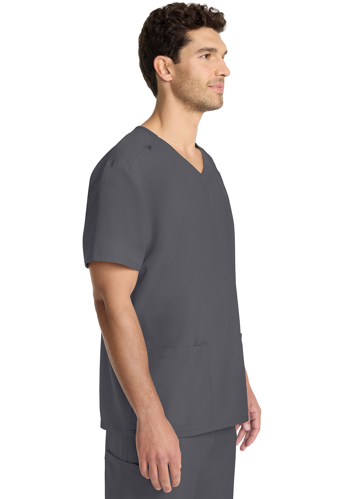 Unisex top met V-hals met moderne pasvorm en PROTX2-technologie CKE00014A