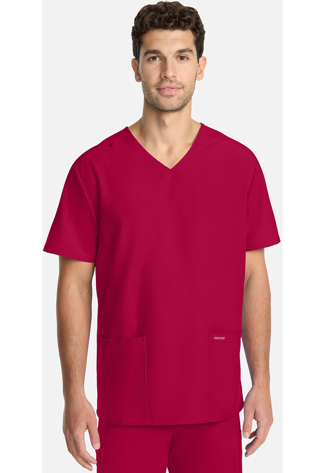 Unisex top met V-hals met moderne pasvorm en PROTX2-technologie CKE00014A