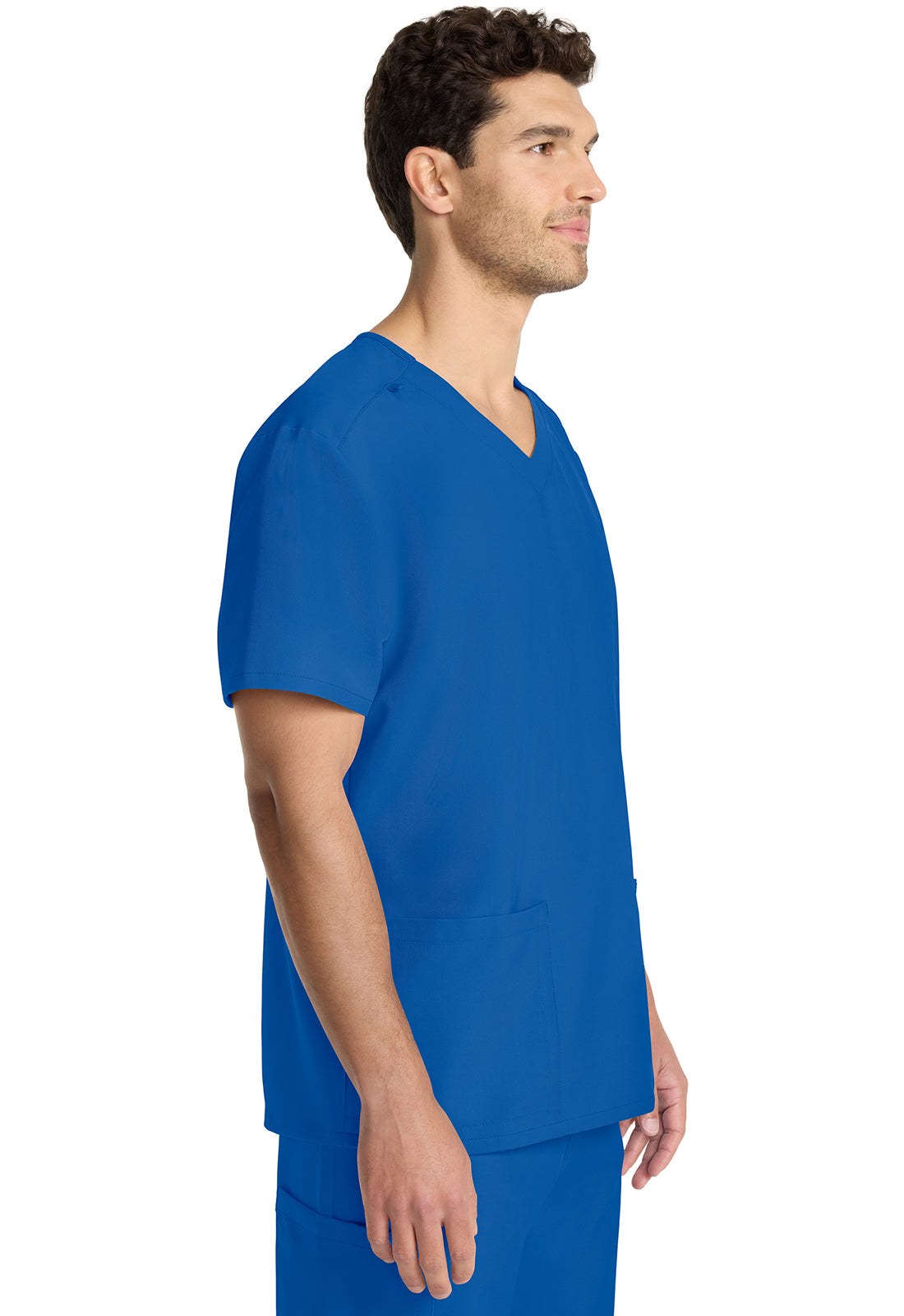 Unisex top met V-hals met moderne pasvorm en PROTX2-technologie CKE00014A
