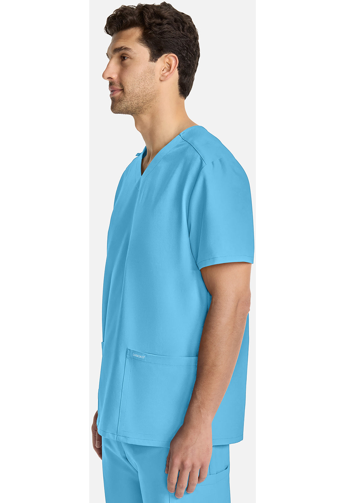 Unisex top met V-hals met moderne pasvorm en PROTX2-technologie CKE00014A