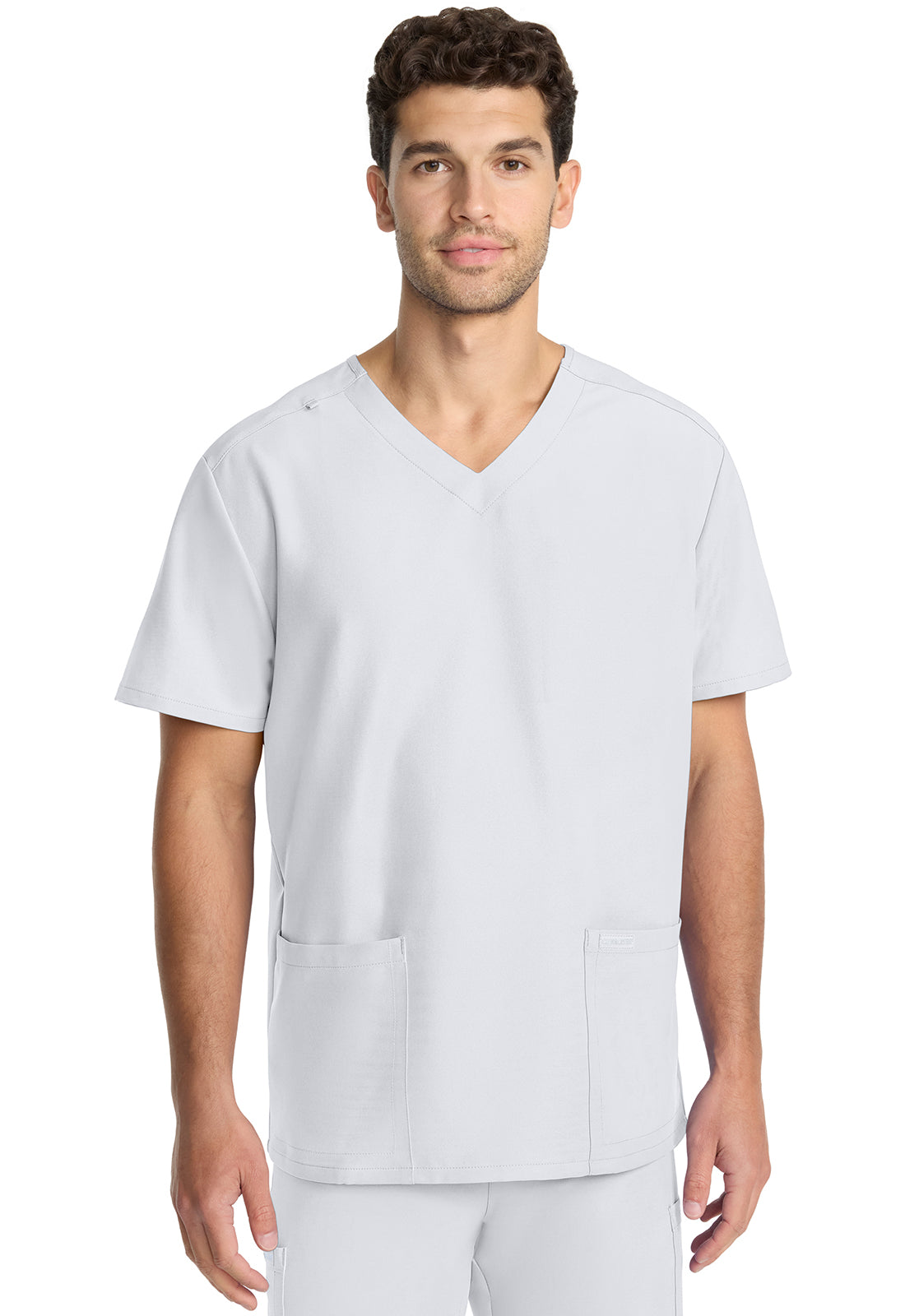 Unisex top met V-hals met moderne pasvorm en PROTX2-technologie CKE00014A