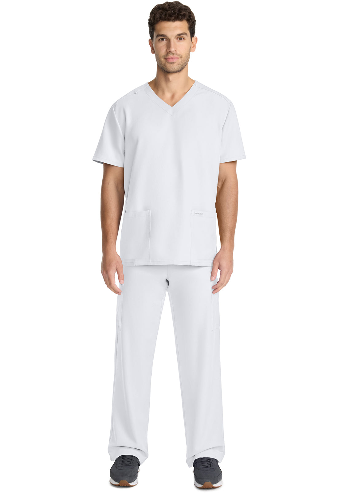 Unisex top met V-hals met moderne pasvorm en PROTX2-technologie CKE00014A
