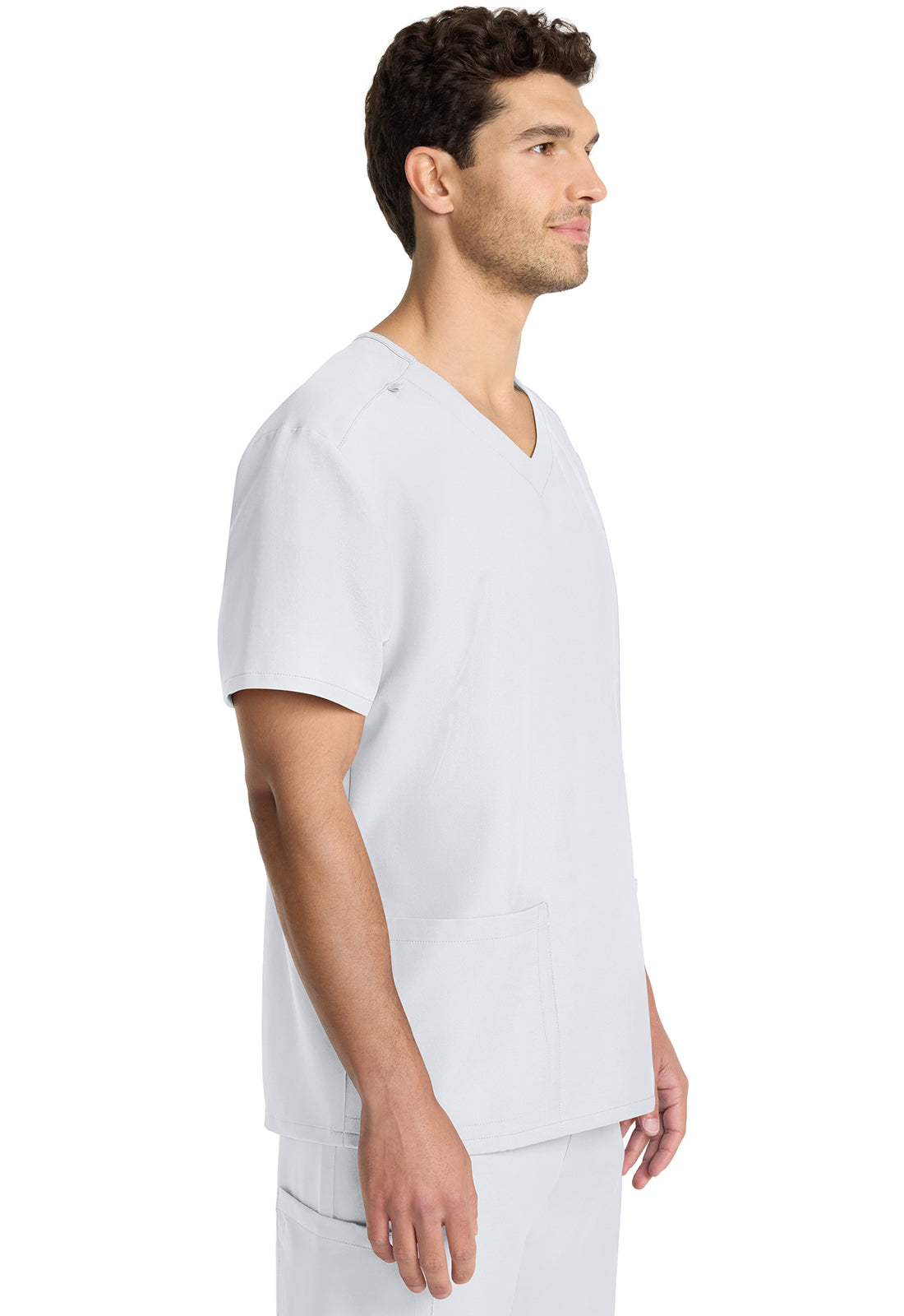 Unisex top met V-hals met moderne pasvorm en PROTX2-technologie CKE00014A