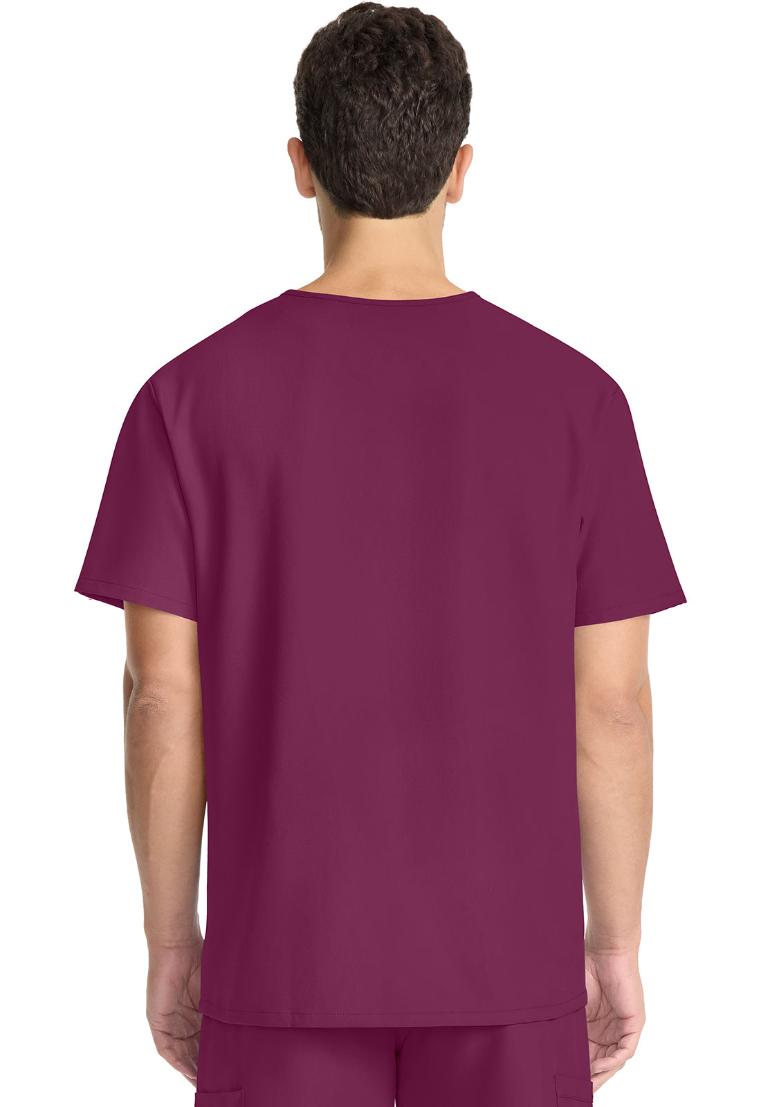 Unisex top met V-hals met moderne pasvorm en PROTX2-technologie CKE00014A