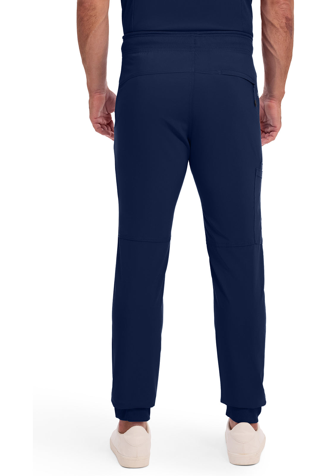 Heren joggingbroek met 360° stretch en ritszakken CKE004A