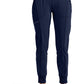 Mid Rise Tapered Leg Jogger Pant met ribgebreide tailleband en reflecterende details CKE110A