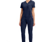 Mid Rise Tapered Leg Jogger Pant met ribgebreide tailleband en reflecterende details CKE110A