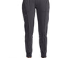 Mid Rise Tapered Leg Jogger Pant met ribgebreide tailleband en reflecterende details CKE110A