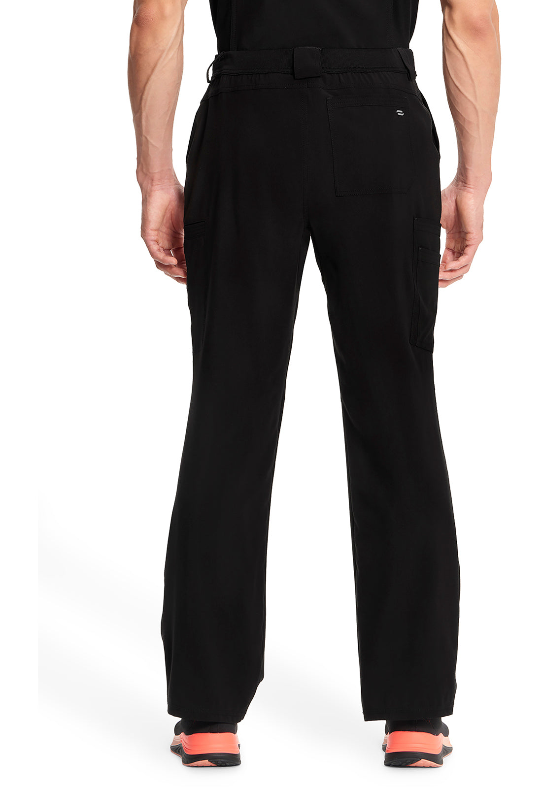 Herenbroek met gulp met taps toelopende pijpen en 360° stretch CKE200A