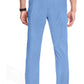 Herenbroek met gulp met taps toelopende pijpen en 360° stretch CKE200A