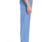 Herenbroek met gulp met taps toelopende pijpen en 360° stretch CKE200A