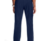 Herenbroek met gulp met taps toelopende pijpen en 360° stretch CKE200A