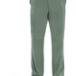 Herenbroek met gulp met taps toelopende pijpen en 360° stretch CKE200A