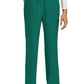 Rechte broek met middelhoge taille en elastische tailleband met trekkoord CKE272A
