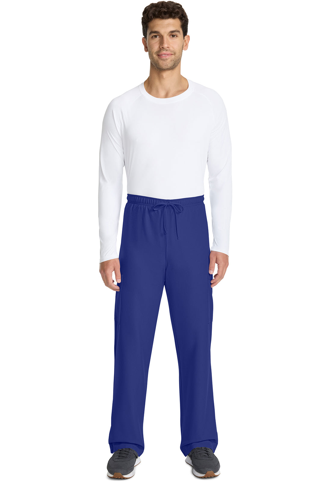 Cherokee Unisex broek met trekkoord en rechte pijpen met middelhoge taille en lichtgewicht design CKE280A