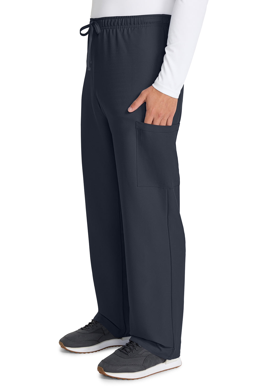 Cherokee Unisex broek met trekkoord en rechte pijpen met middelhoge taille en lichtgewicht design CKE280A