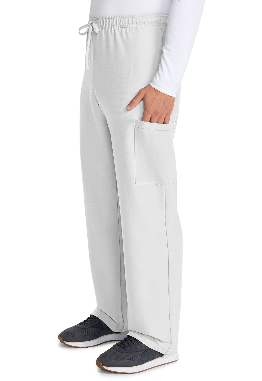 Cherokee Unisex broek met trekkoord en rechte pijpen met middelhoge taille en lichtgewicht design CKE280A